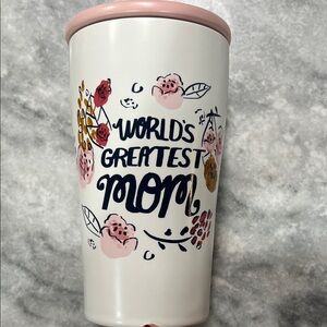 Target Opalhouse World's Greatest Mom Floral Tumbler